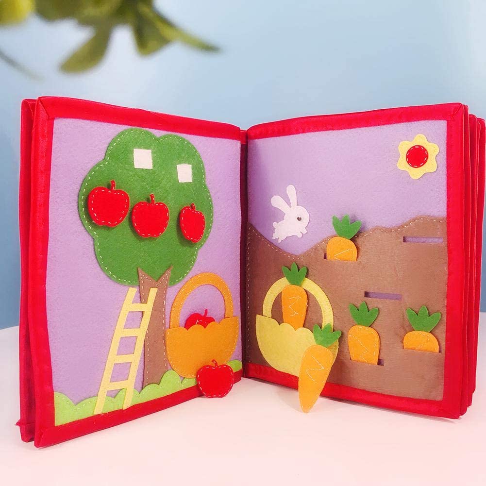 Libros sensoriales fieltro