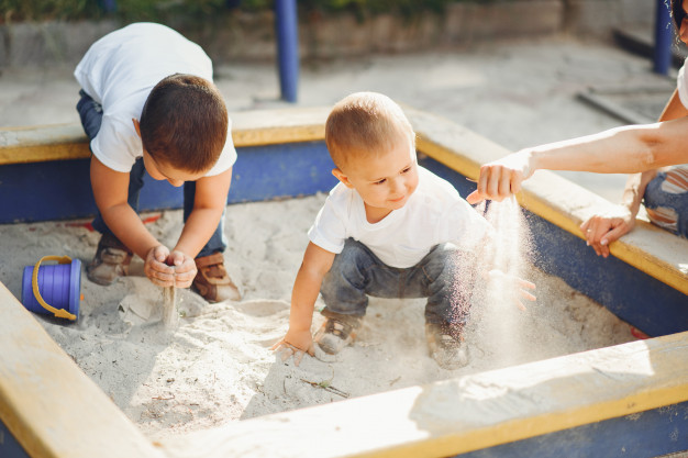 arenero para niños