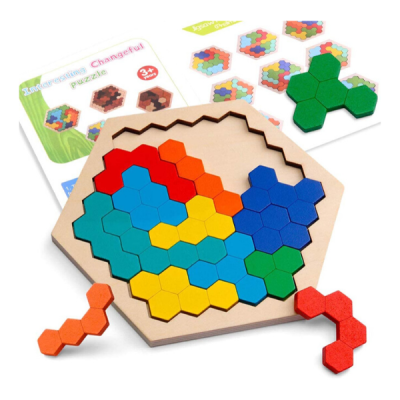 Rompecabezas y puzzles montessori para niños de 4 a 5 años