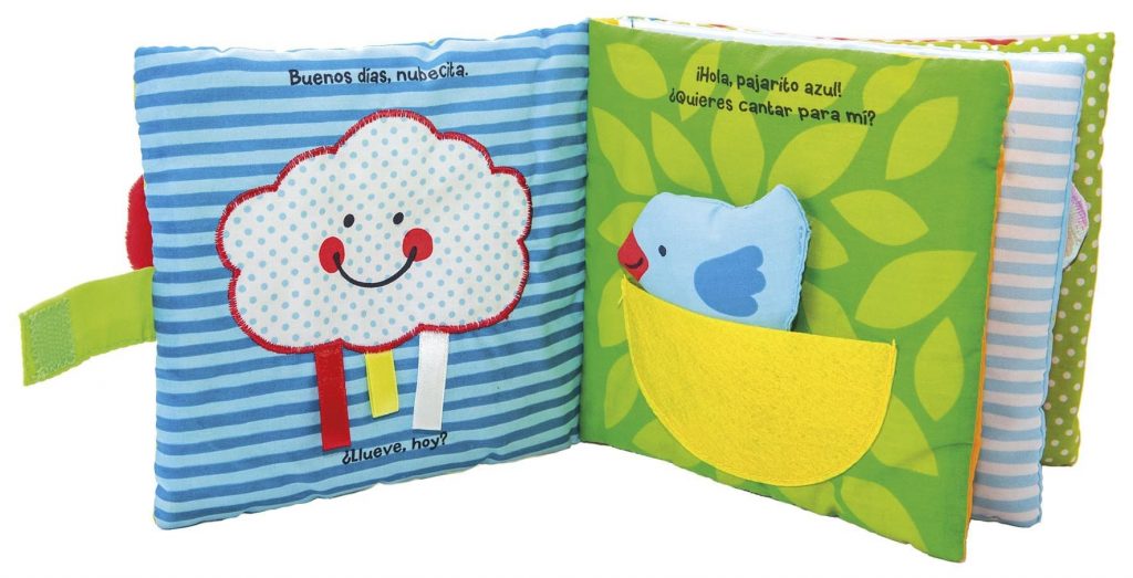 Libros para bebés de 0 a 6 meses, primer libro de tela
