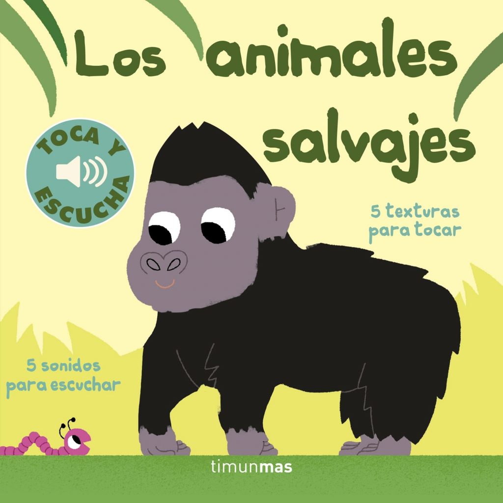 Libro suave Animales de la selva - libro sensorial, textura suave, con  sonidos