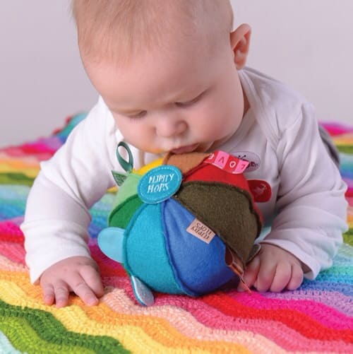 Pelotas sensoriales para bebé