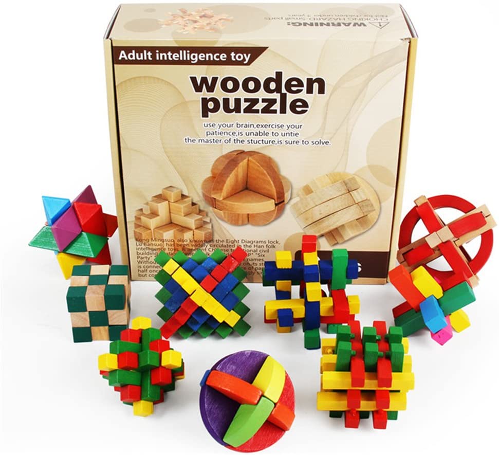 Puzzles y rompecabezas de inspiración montessori en madera