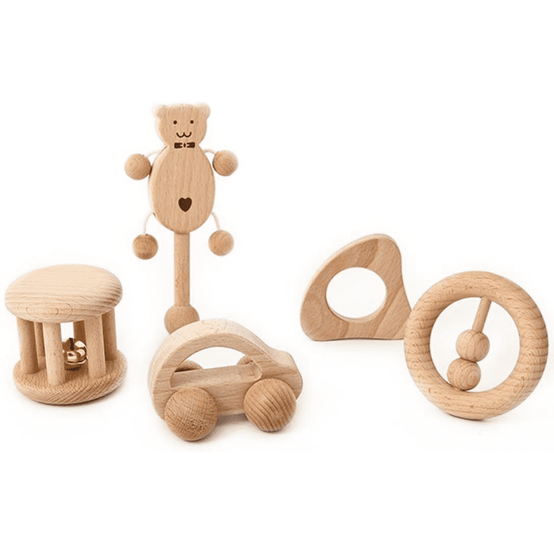 De Juguetes Montessori Para Bebés De 3 Meses + Juego De Pelotas