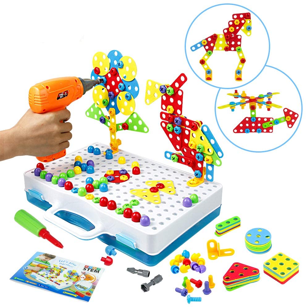 Juguetes de construcción para niños de 4 a 8 años, juguetes sensoriales  educativos para autismo, juguetes STEM para niños de 5, 6 y 7 años, regalos  de
